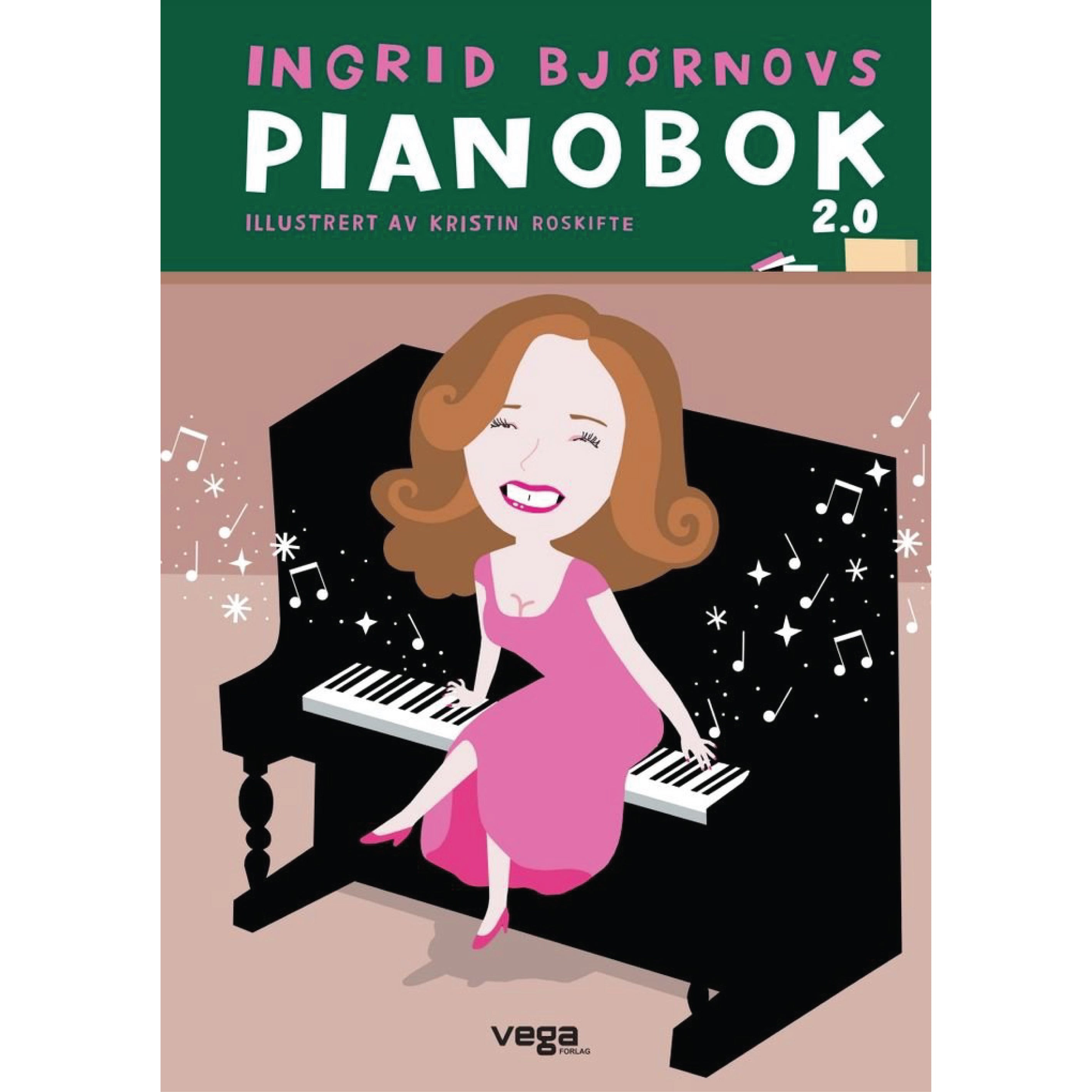 Ingrid Bjørnov - Bok - INGRID BJØRNOVS PIANOBOK 2.0