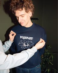 Regnvær - Crewneck - Navy Blue