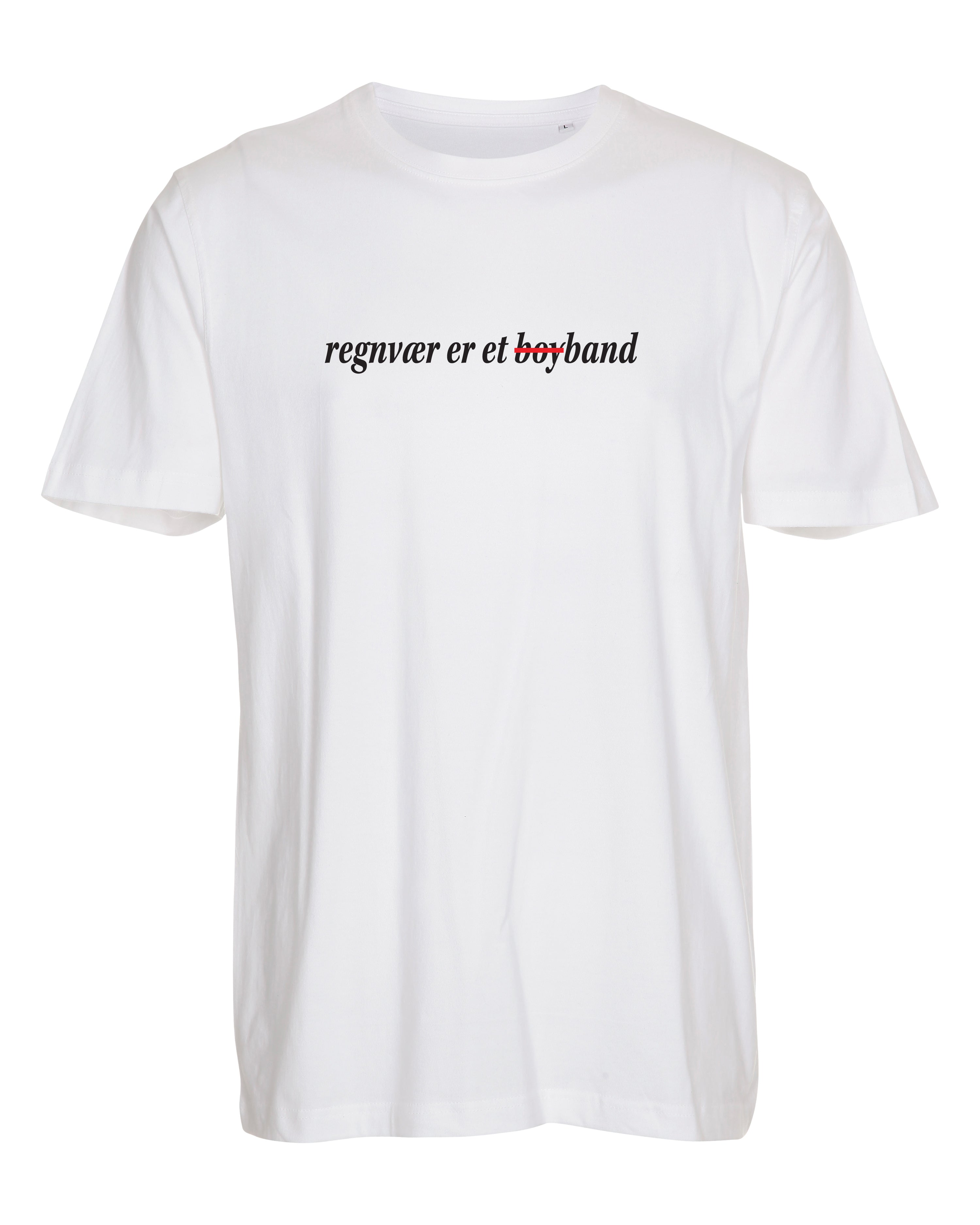 Regnvær - T-skjorte - "Boyband"