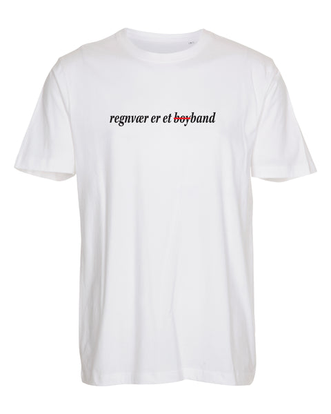 Regnvær - T-skjorte - "Boyband"