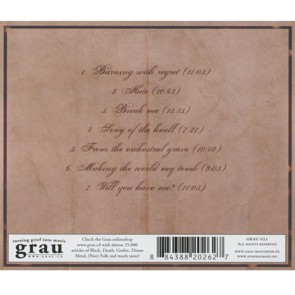 Funeral - CD - Oratorium (hard cover)