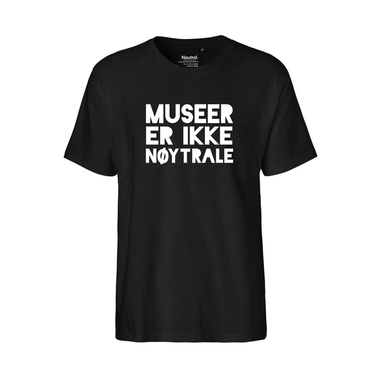 Museer er ikke nøytrale - T-shirt - Black