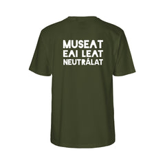 Museer er ikke nøytrale - T-shirt - Military Green