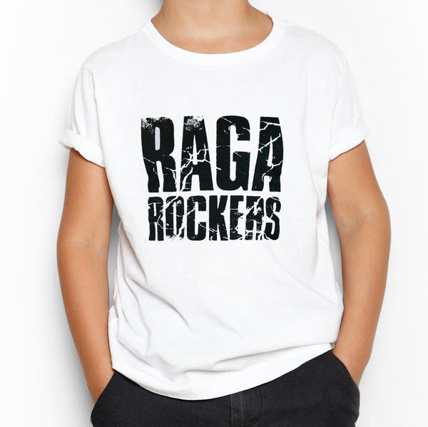 Raga Rockers - t-shirt - logo knust (Barn)