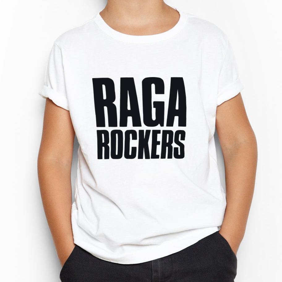 Raga Rockers - t-shirt - logo (Barn)