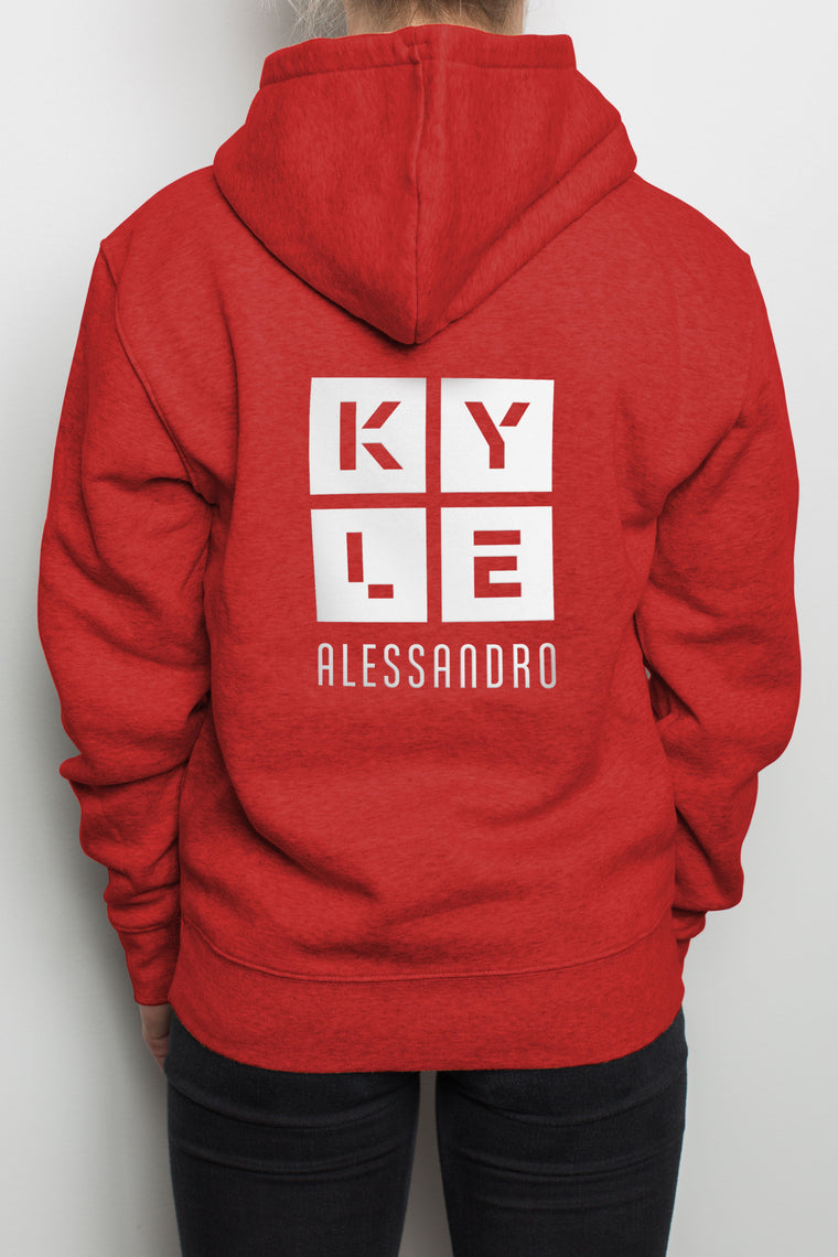Kyle Alessandro - Hoodie (rød)