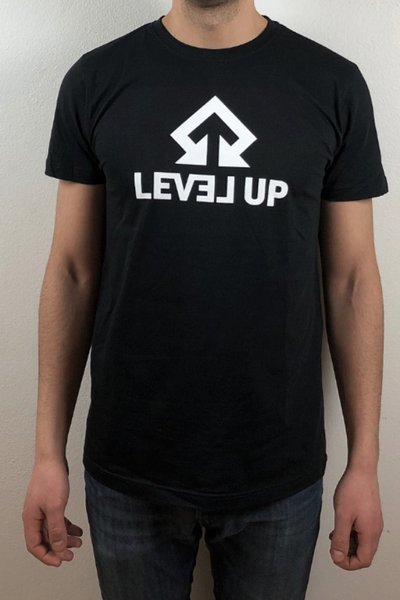 Level Up - t-shirt - White Logo
