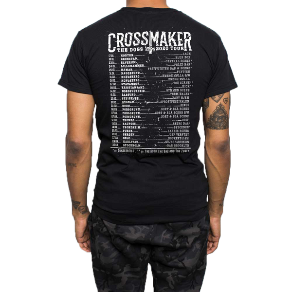 The Dogs - t-shirt - Crossmaker-tour 2020